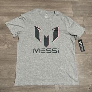 Messi Collection Men's Size L Short Sleeve The Greatest Of All Time T-Shirt NWT